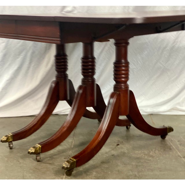 Vintage Mahogany Duncan Phyfe Drop Leaf Extension Dining Table Chairish