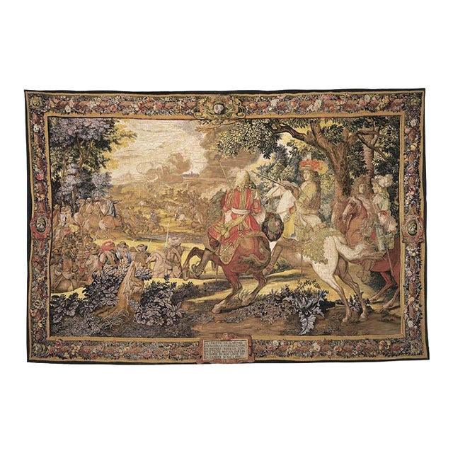 Le Canal De Bruges Silkscreen Tapestry - 127 X 180 Cm (4'2" X 5'11" ) - Requires Rod Size 5 For Sale