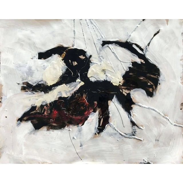 "Visitation" Contemporary Abstract Painting by G. Campbell Lyman For Sale