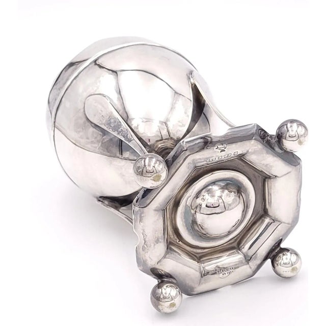 Vintage Silver Plate Egg Holder, England Circa 1960 For Sale - Image 4 of 7