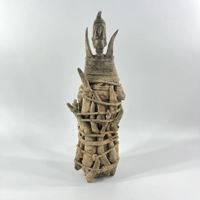 Early 20th Century Early 20th Century Fon Vodun Boccio Fetish Statue Togo For Sale - Image 5 of 9