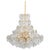 Huge Chandelier, Brass and Crystal Glass attributed to Kinkeldey, Germany, 1970s For Sale - Image 14 of 14