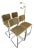 A Classic Set of 4 Cesca Style Barstools in the Style of Marcel Breuer, Circa 1970s–80s. For Sale