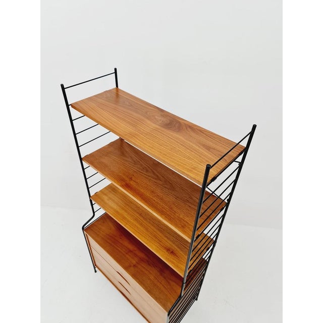 Bookcase with Cabinet in Teak from WHB Germany, 1950s For Sale - Image 5 of 11