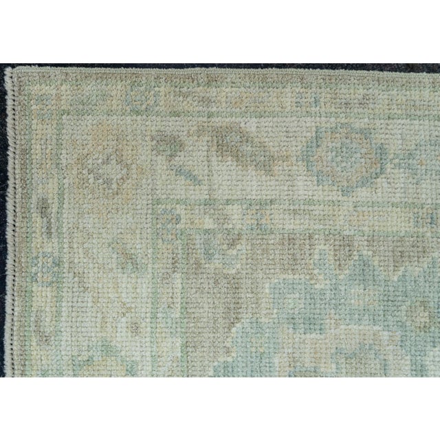 Early 21st Century Turkish Oushak Rug 2'2"x 5'2" #19445 For Sale - Image 5 of 8