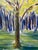 Haugaard, Waving Yellow Trees, Oil on Canvas, Mid-20th Century For Sale - Image 4 of 14