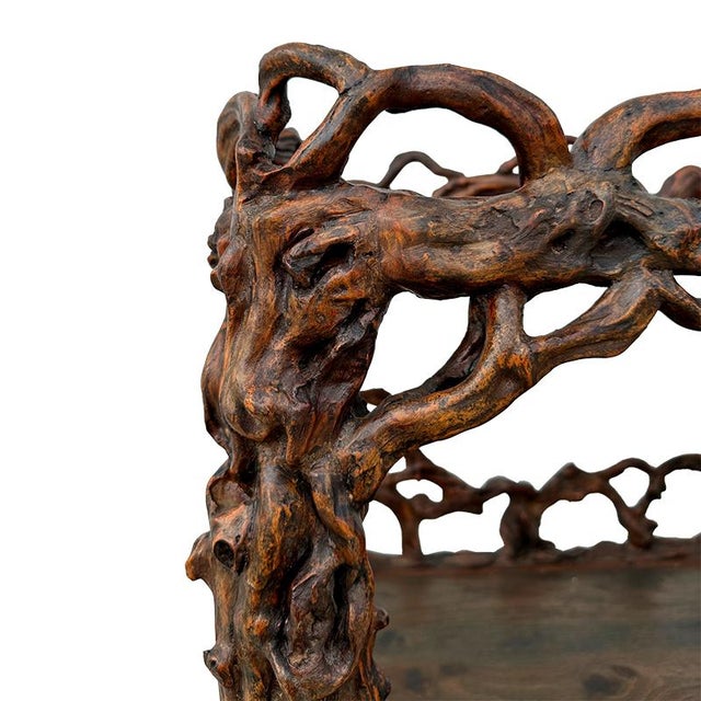 19th Century Japanese Root Shelf For Sale - Image 6 of 11