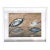 Quadra. I White Framed Surreal Fish Painting For Sale