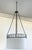 Baker Furniture Company Oval Thomas Pheasant Baker Chandelier, Bronze Chain, Canopy, Italy, 52" to 70"h For Sale - Image 4 of 18