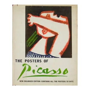 1964 Pablo Picasso 'The Posters of Picasso' Cubism Multicolor Book