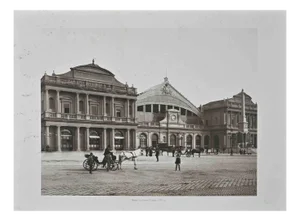 Rome, Termini Station, Vintage Photo, 1890s