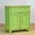 Rustic Antique Green Pine Buffet, 1910 For Sale - Image 3 of 16