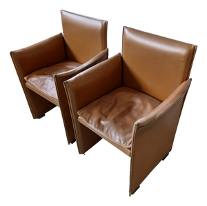 401 Break Armchairs by Mario Bellini for Cassina, 1970s, Set of 2