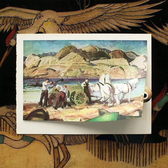 George Bellows 1950s After George Bellows "The Sand Cart", Full-Color Print For Sale - Image 4 of 10
