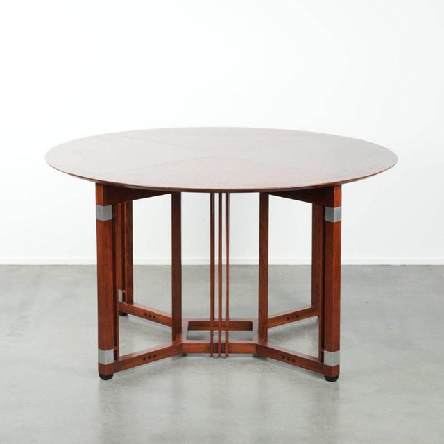 Art Deco Round Decoforma Series Dining Table from Schuitema For Sale - Image 11 of 11