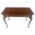 Kittinger Burl Walnut 3 Drawers Queen Anne Console Desk Writing Table MINT