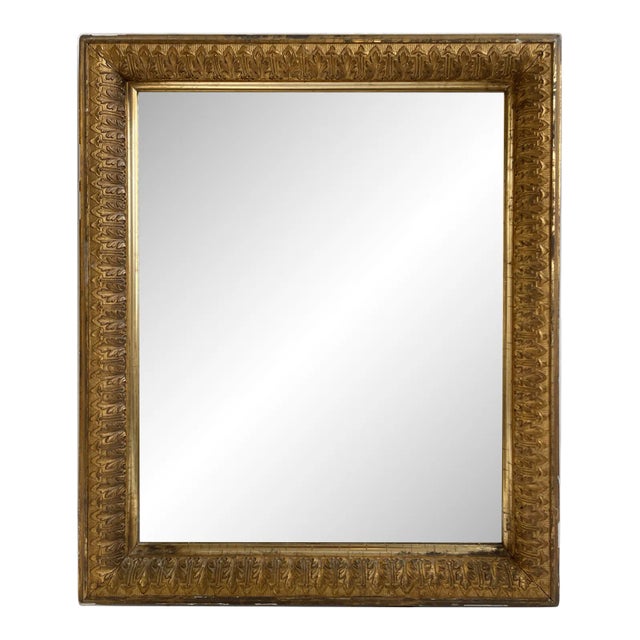 Antique Giltwood Mirror For Sale