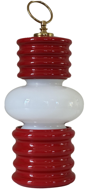 Vintage Ceramic Lantern Lamp, 1970s