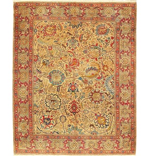 1940s Vintage Persian Rug For Sale