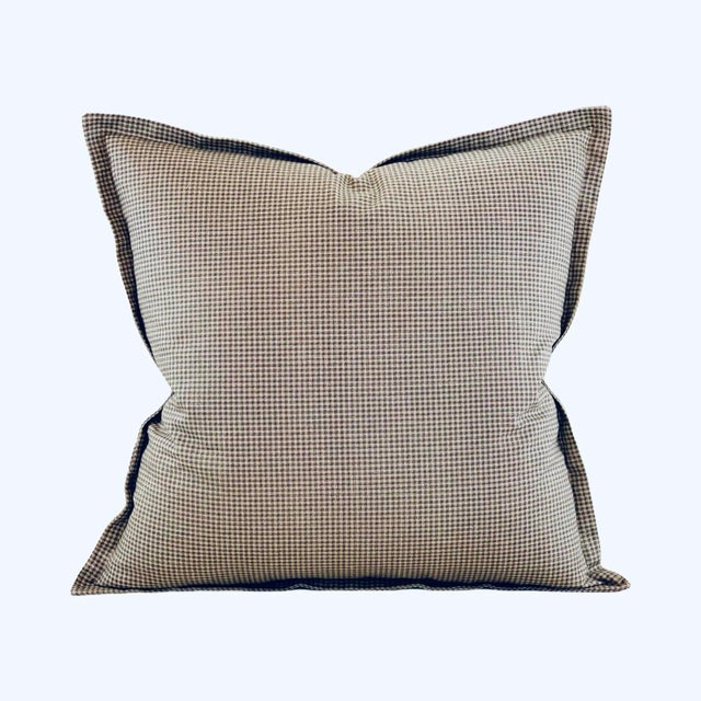 Designer P Kaufmann Braemore Green Gray Lilac Purple "Lisette" Floral Bouquet Linen Pillow Covers- 3 Pc Set For Sale In Jacksonville, FL - Image 6 of 7