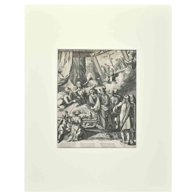 Romeyn de Hooghe, La Manière de se Bien Preparer à La Mort, Etching, 1700 For Sale