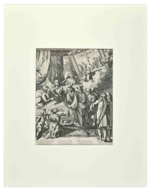 Romeyn de Hooghe, La Manière de se Bien Preparer à La Mort, Etching, 1700