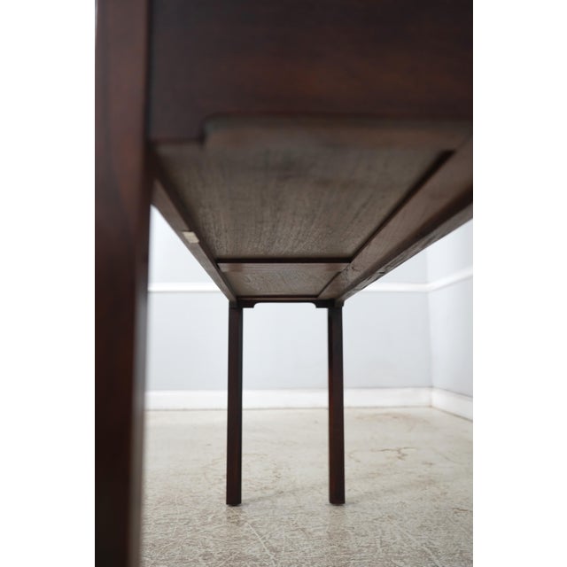 Stickley Mahogany 2 Drawer Console Table For Sale - Image 15 of 18