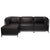 Kenneth Ludwig Chicago Axis 2pc Sectional Avanti Black Titanium Frame For Sale - Image 4 of 6