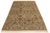 Shabby Chic Pak-Persian Green/Rust Wool Rug - 4'0'' X 6'1'' For Sale - Image 4 of 9
