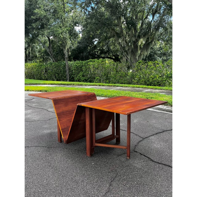 Mid-Century Modern Mid Century Modern ‘Maria’ Extendable and Folding Dining Table | Bruno Mathsson For Sale - Image 3 of 18