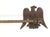 Traditional Vintage Brass Eagle Towel Bar For Sale - Image 3 of 6