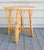 Vintage Rattan Bamboo Round Accent Table Woven Top 1960's For Sale - Image 4 of 4