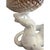 1960s Vintage Italian Ceramic Monkey Centerpiece Bowl With Clam Shell Compote For Sale - Image 5 of 12