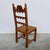 Brown Vintage Oak High-Back Dining Chairs, Set of 6 For Sale - Image 8 of 14