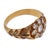 1940s Retro Diamond 14k Yellow Gold Cluster Ring, Size 5 For Sale - Image 4 of 6