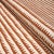 Asian Sample - Schumacher Corfu Stripe Fabric in Rust For Sale - Image 3 of 3