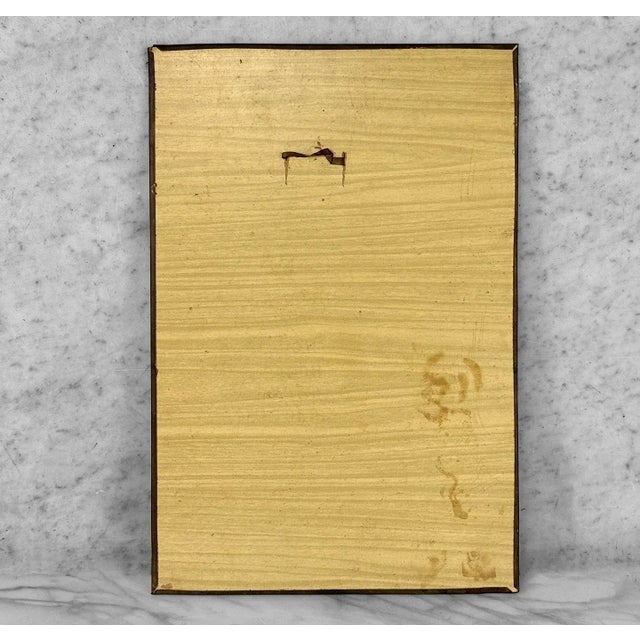 Vintage Moorish Gypsy Women Hammered Copper Wall Hanging Panel For Sale - Image 4 of 8