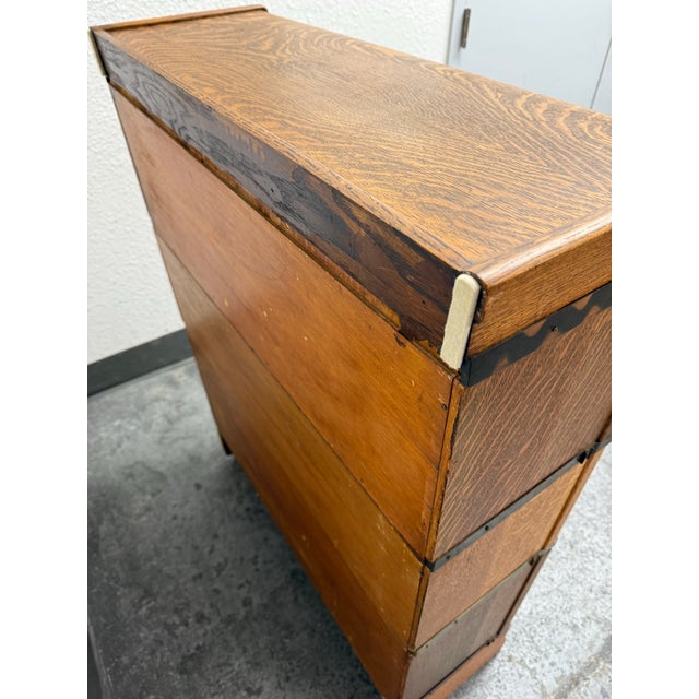 Antique Globe-Wernicke Barrister Bookcase For Sale - Image 4 of 12