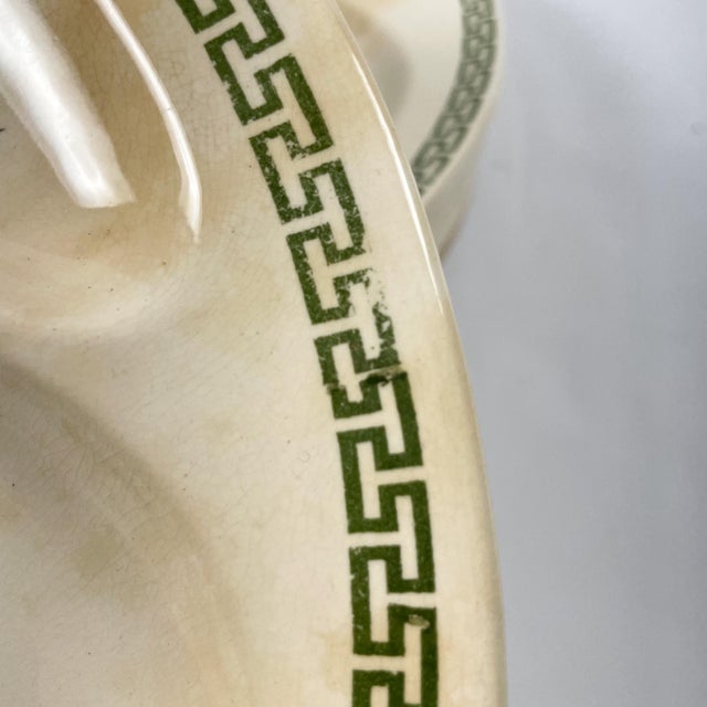 Villeroy & Boch Antique Villeroy & Boch Mettlach Rouen Grill Sectioned Plate For Sale - Image 4 of 11