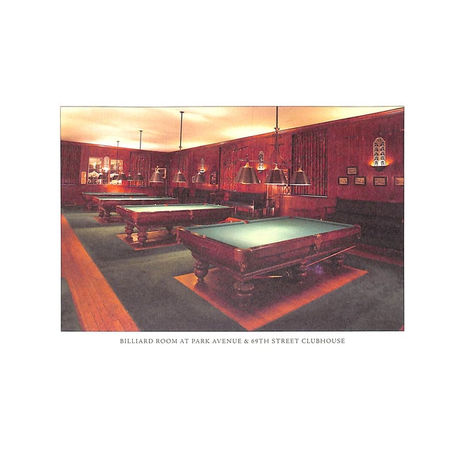 "Billiards at the Union Club 1836-2007" 2007 Bray, Michael D. For Sale - Image 11 of 18