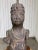 Vintage African Benin-Style Bronze Royal Bust Sculpture For Sale In West Palm - Image 6 of 14