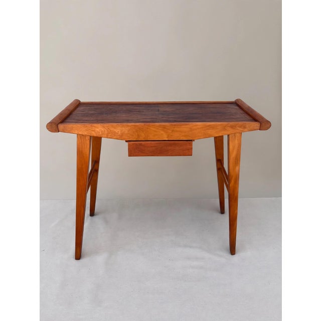 Vintage Console Table with Mirror, 1950s, Set of 2 For Sale - Image 4 of 16