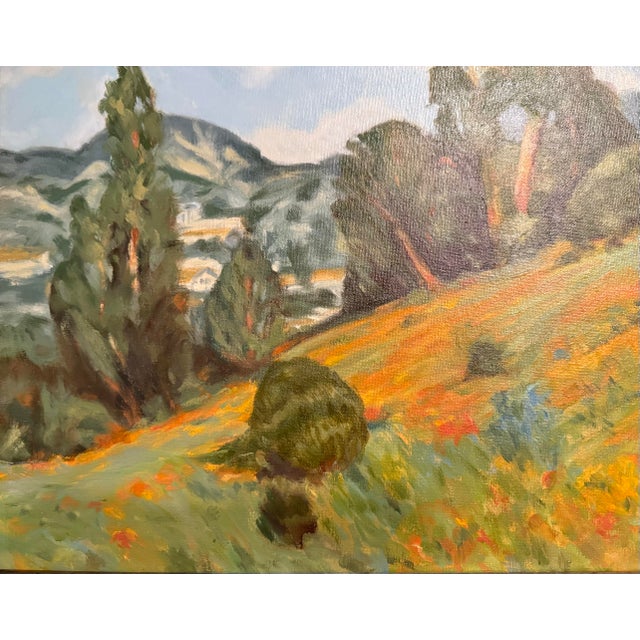 Traditional Framed Landscape Painting by Jill Pavlas For Sale - Image 3 of 3