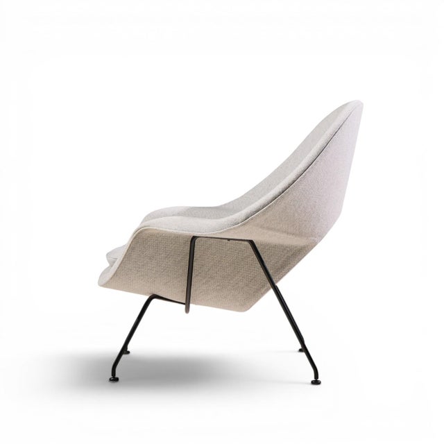 Metal Eero Saarinen for Knoll Mid Century Womb Chairs - Pair For Sale - Image 7 of 13