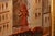 Textile Authentic 1950s Caroline Burnett Framed Oil on Canvas Impressionistic Painting of Parisian Street and Moulin Rouge For Sale - Image 7 of 15