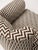 1960s Italian Chairs in Zigzag Upholstery, 1960s, Set of 2 For Sale - Image 5 of 11