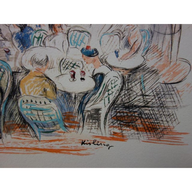 Modern Moise Kisling, Paris, Café Des Sirènes, Lithograph For Sale - Image 3 of 6