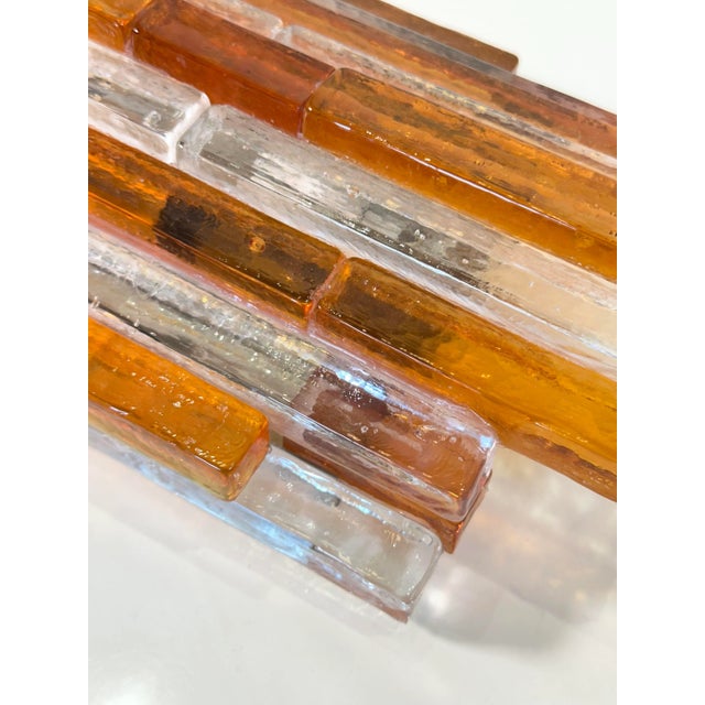 Vintage Glass Wall Lamps by Poliarte, 1970s, Set of 3 For Sale - Image 12 of 17