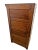 Antique Yawman and Erbe File Cabinet Four Drawers Quarter Sawn White Oak For Sale In Palm Springs - Image 6 of 14