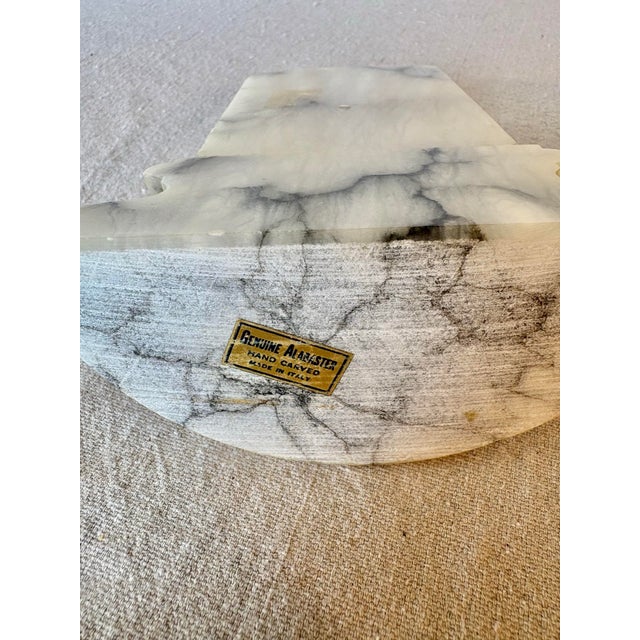 Mid 20th Century Italian Alabaster Column Bookends - A Pair For Sale - Image 10 of 12